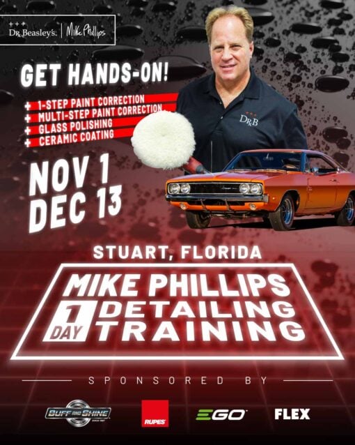 Detailing class with Mike Phillips in Stuart, FL