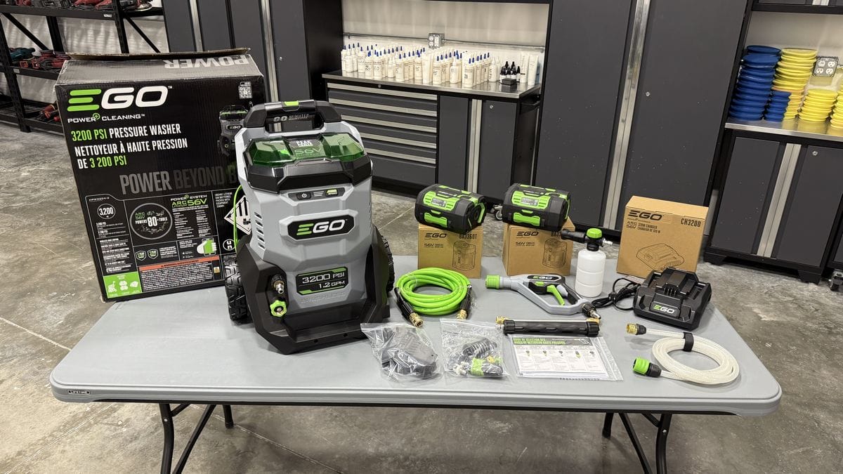 Ego pressure washer
