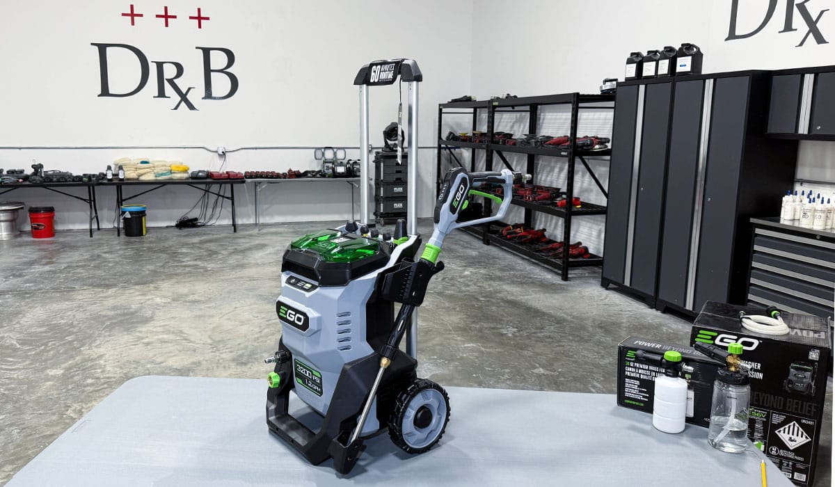 EGO Power+ 3200 PSI Pressure Washer Fully Set Up