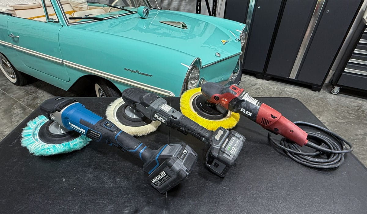 Rotary polishers