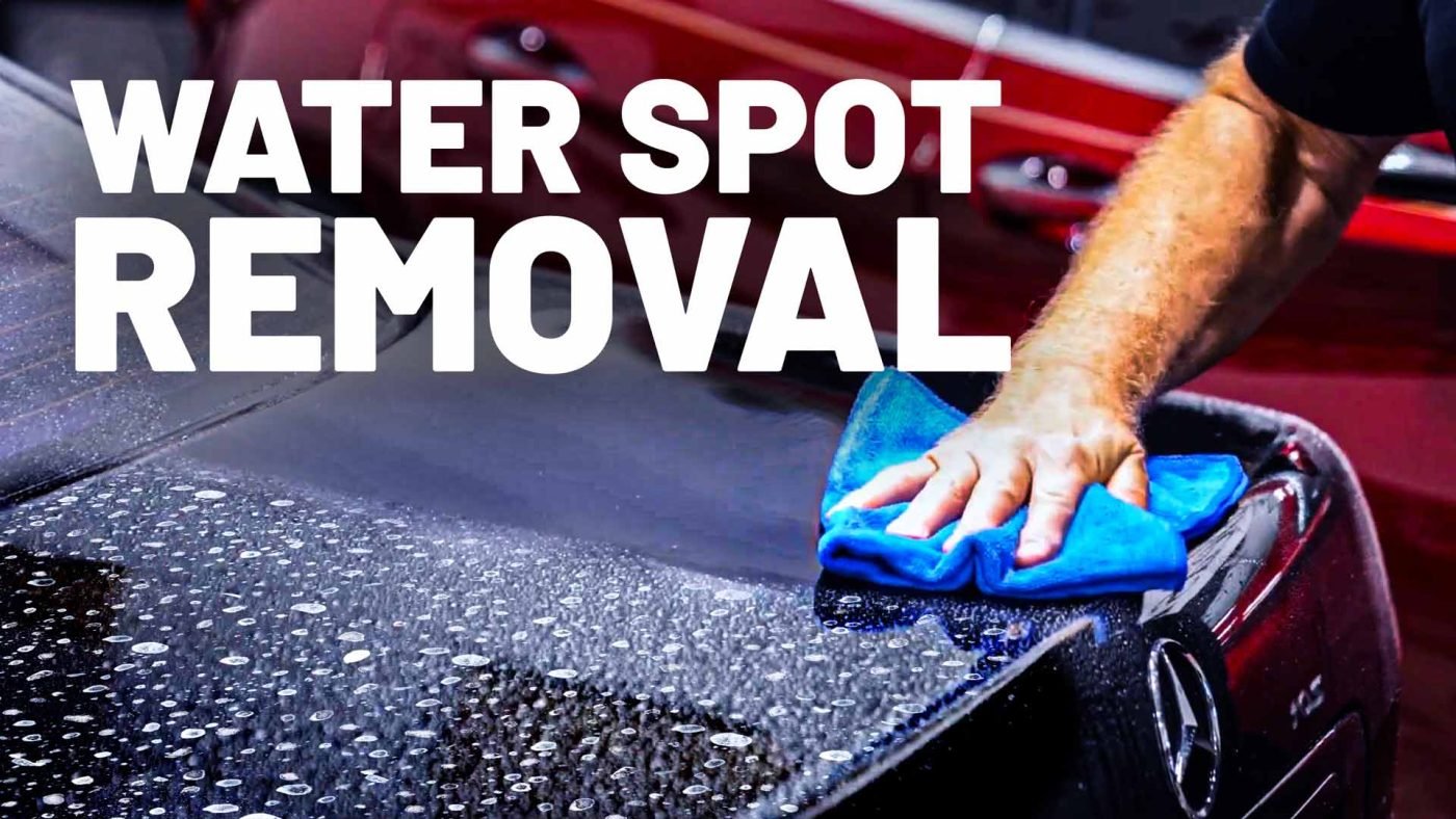 How to Remove Water Spots from Automotive Paint