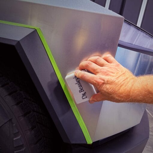 Dr. Beasley's Metal Coat Pro applying to Tesla Cybertruck