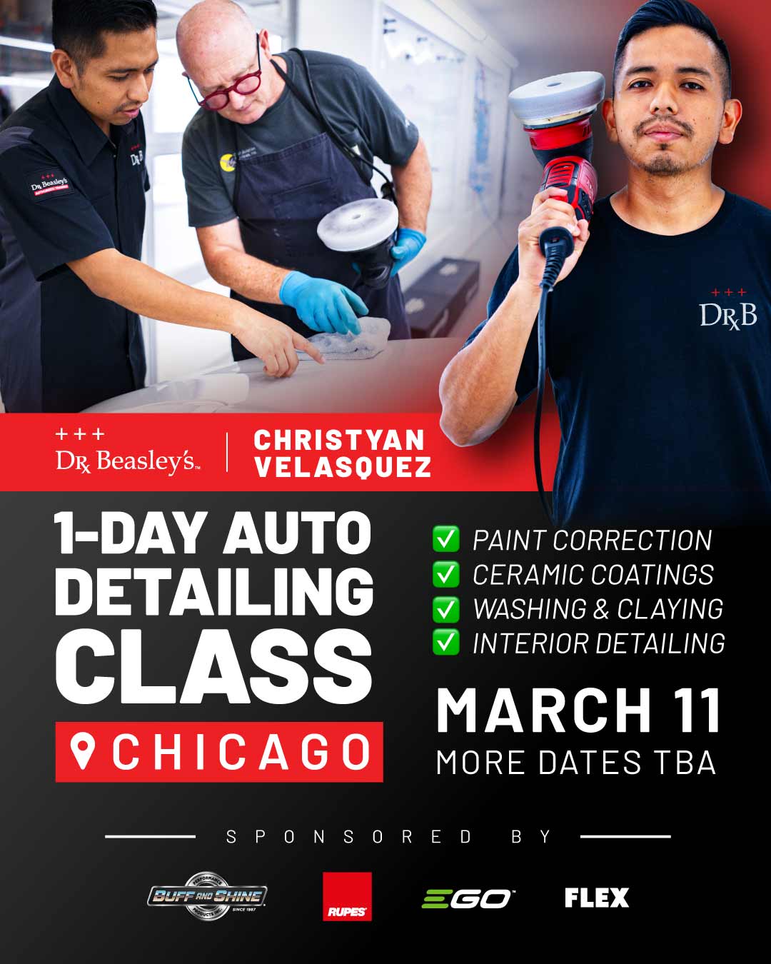 Dr. Beasley's 1-Day Detailing Class in Chicago
