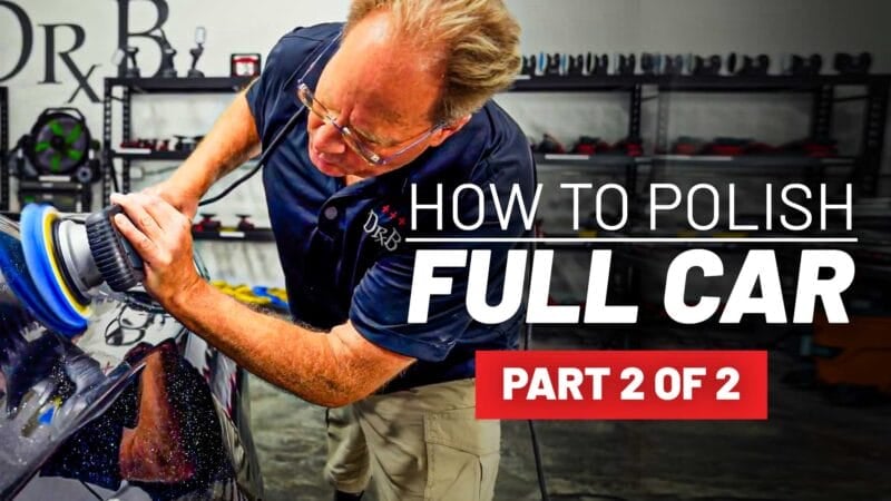 New video from Mike Phillips on polishing a full car