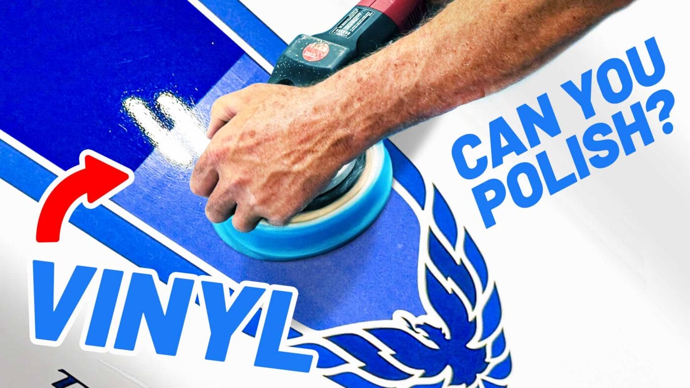 How to Polish Vinyl Graphics on Cars