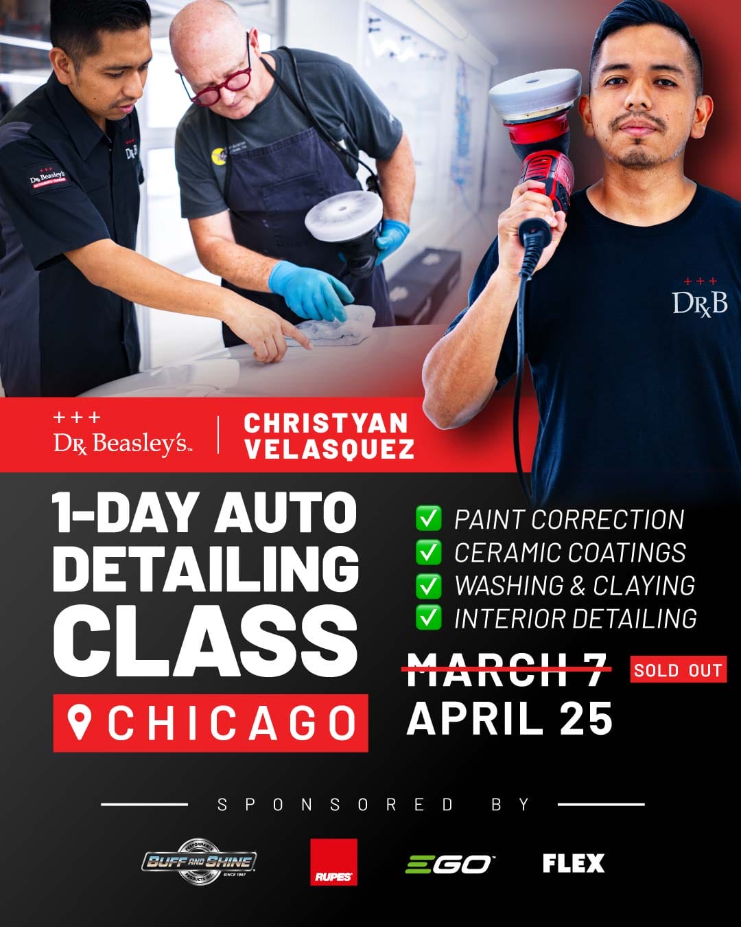 Dr. Beasley's 1-Day Detailing Class in Chicago
