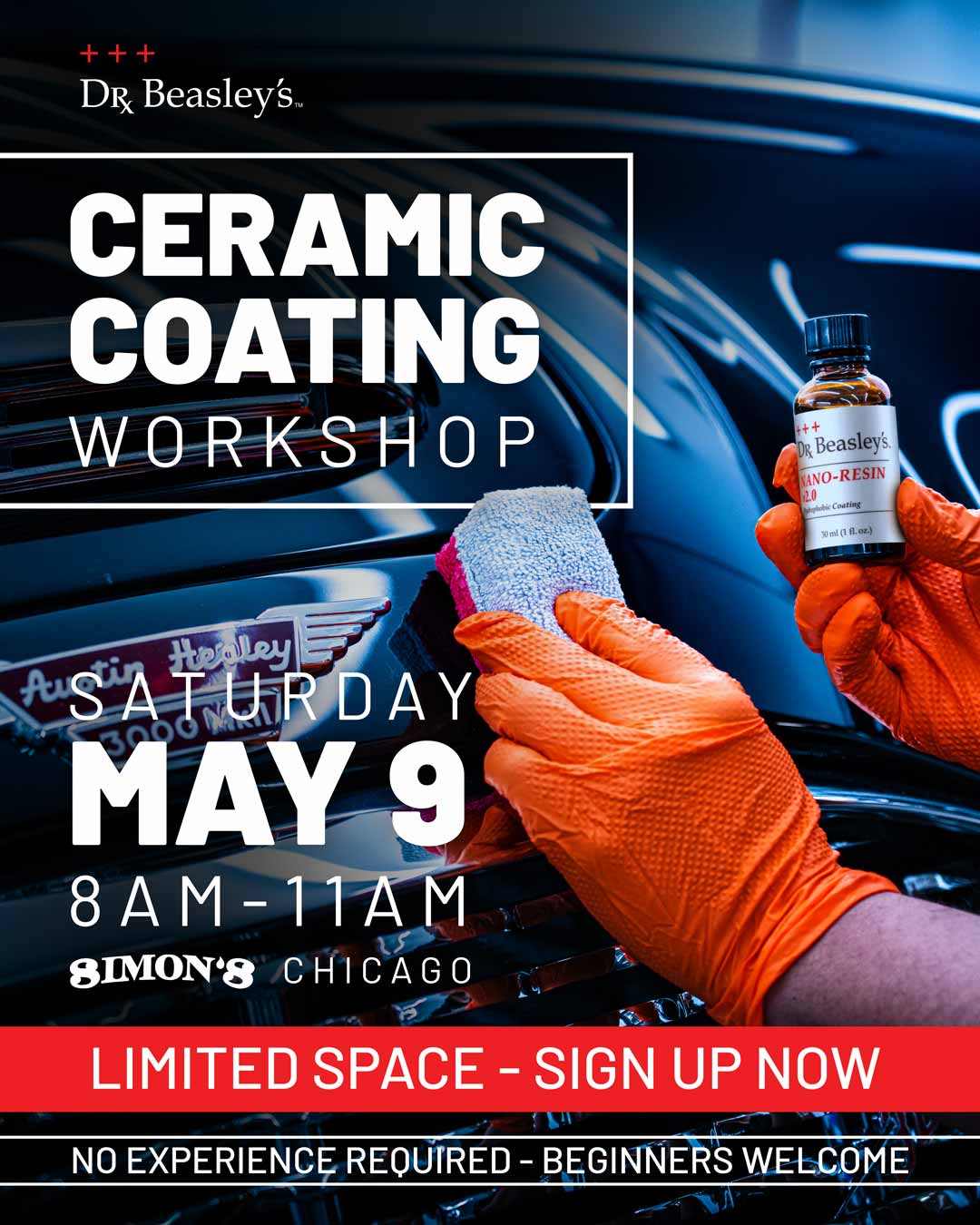 Ceramic Coating DIY Workshop at Dr. Beasley's