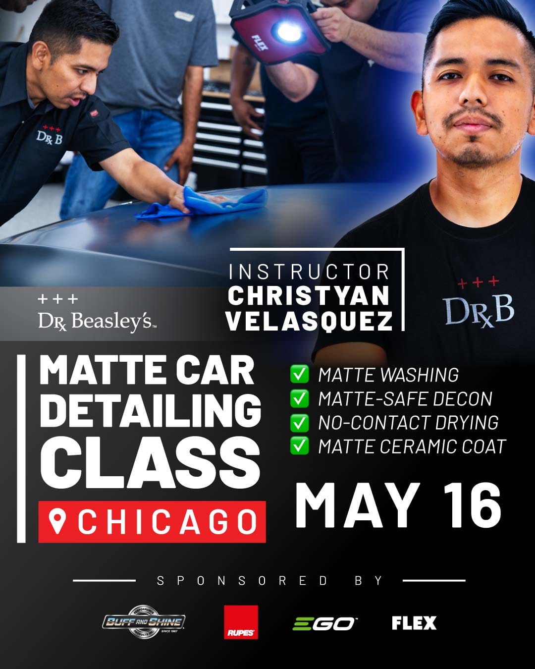 Matte Auto Detailing Class in Chicago