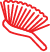 Flagged tip wheel brush