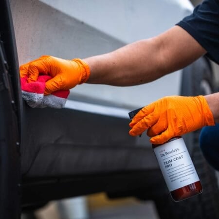 Applying Dr. Beasley's Trim Coat Pro to Exterior Plastic Trim