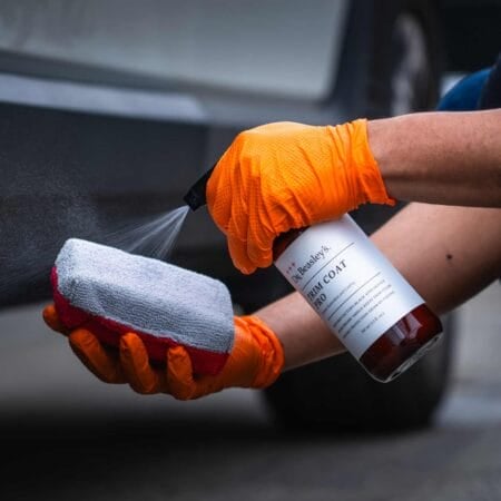 Spraying Applicator with Dr. Beasley's Trim Coat Pro