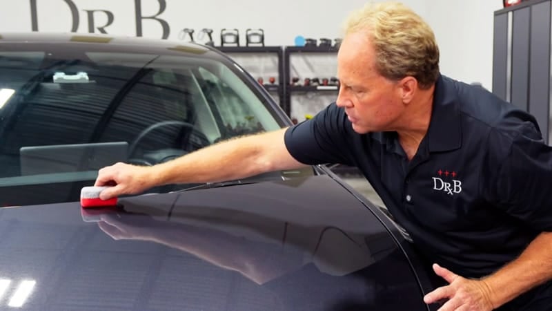 Applying ceramic coating