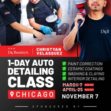 Dr. Beasley's Auto Detailing Class in Chicago - November 7 2026