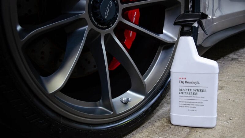 Cleaning and maintaining a matte wheel without changing its finish