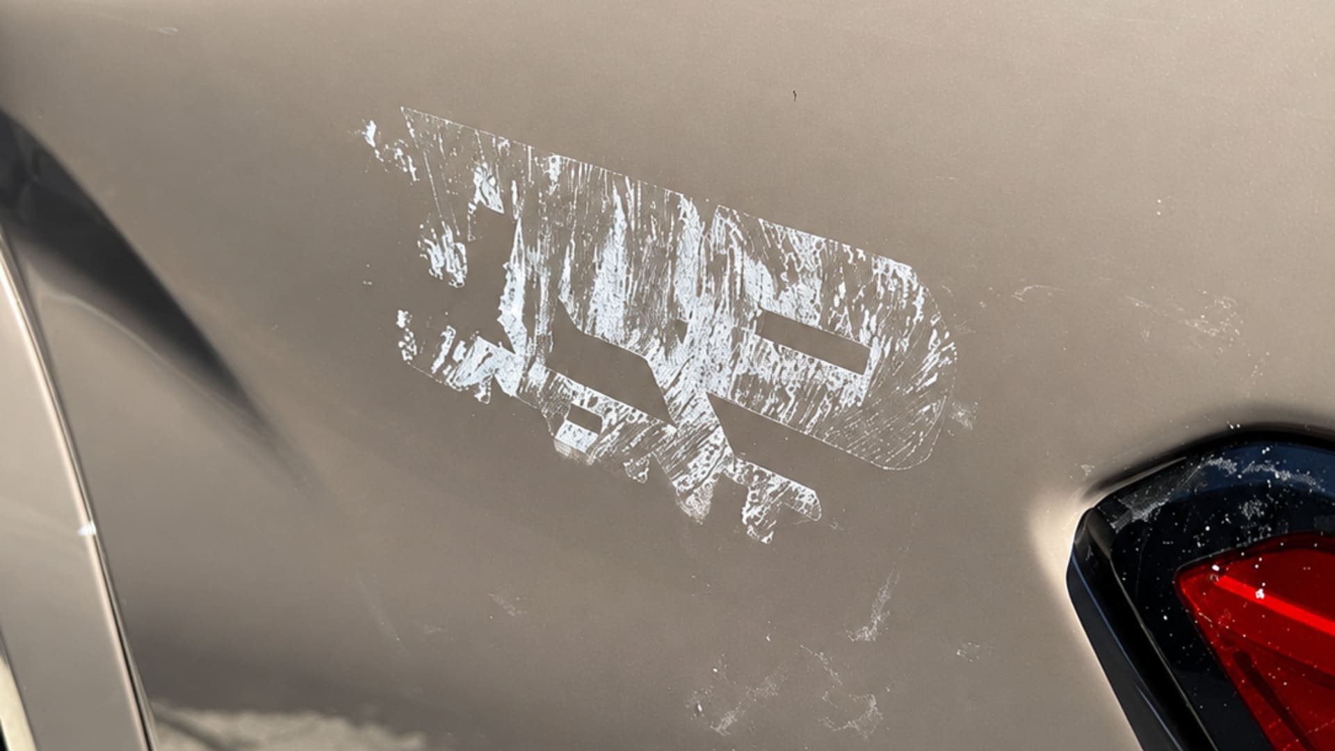 Safely removing stubborn contamination from car paint using chemical decontamination